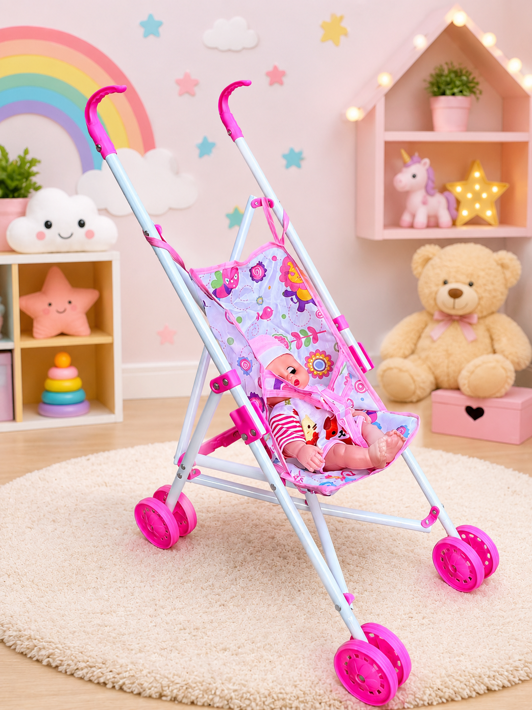 JUEGO INFANTIL BEBE MAS COCHE 6617F-4